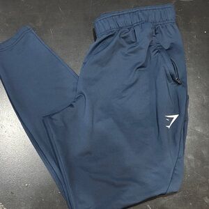 Gymshark Mens Navy Blue Joggers large